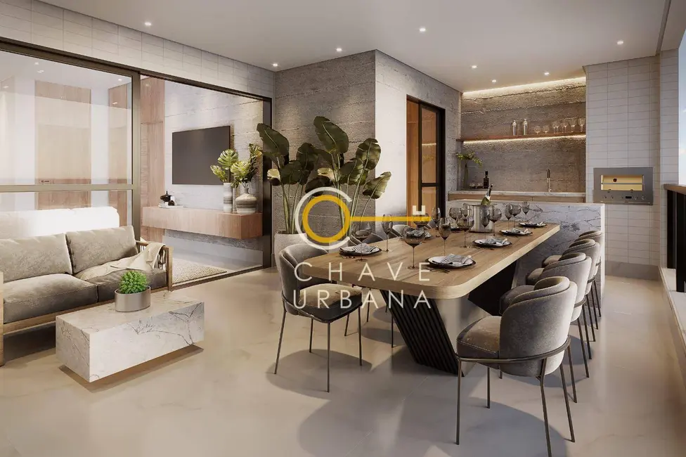 Foto 1 de Apartamento com 3 quartos à venda, 148m2 em Ponta da Praia, Santos - SP