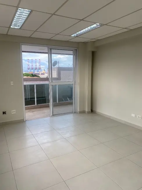 Foto 1 de Loft / Flat para alugar, 85m2 em Estuário, Santos - SP