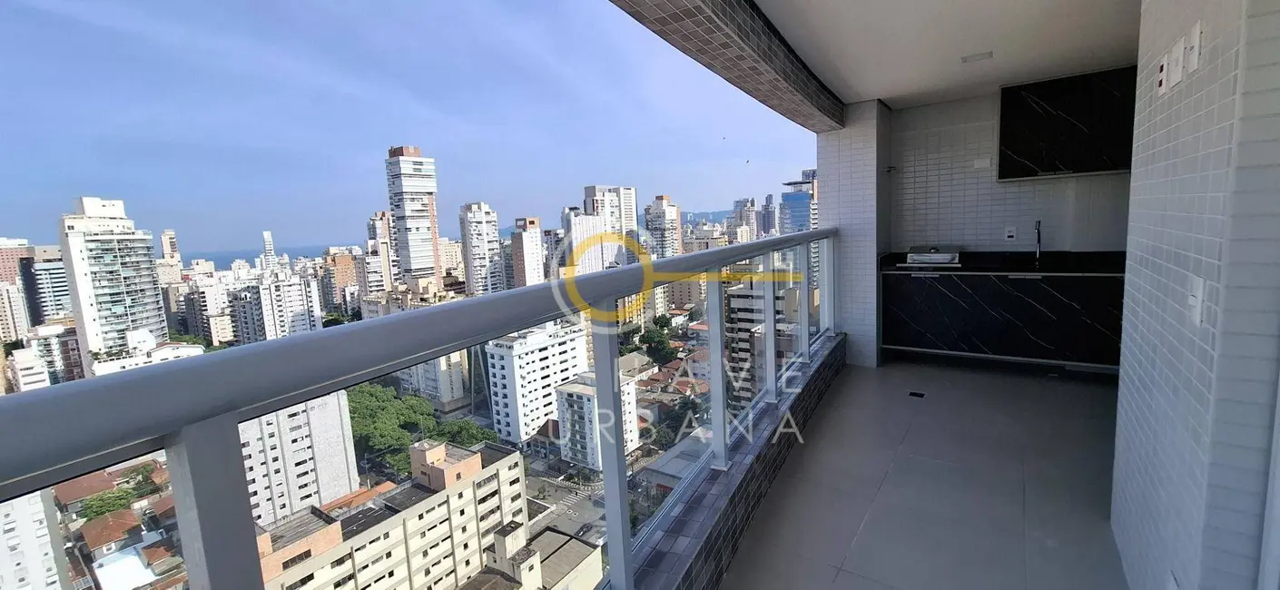 Foto 1 de Apartamento com 2 quartos para alugar, 109m2 em Boqueirão, Santos - SP