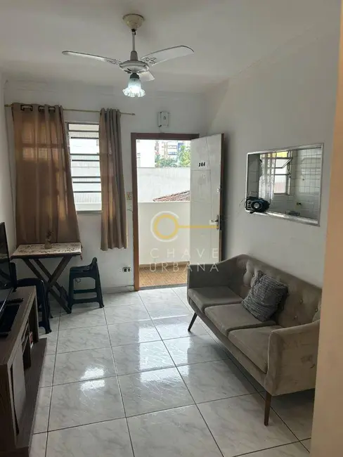 Foto 2 de Apartamento com 1 quarto à venda, 49m2 em Centro, Sao Vicente - SP