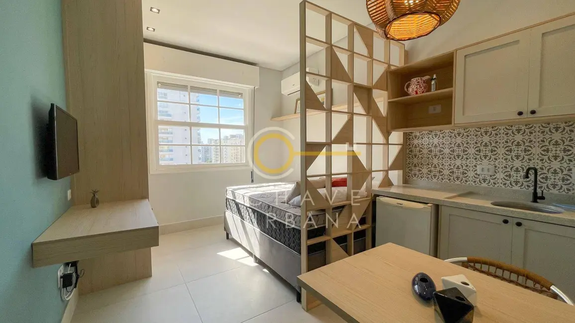 Foto 1 de Kitnet com 1 quarto à venda, 28m2 em Ponta da Praia, Santos - SP
