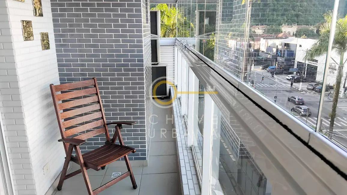 Foto 1 de Apartamento com 2 quartos para alugar, 60m2 em Santos - SP
