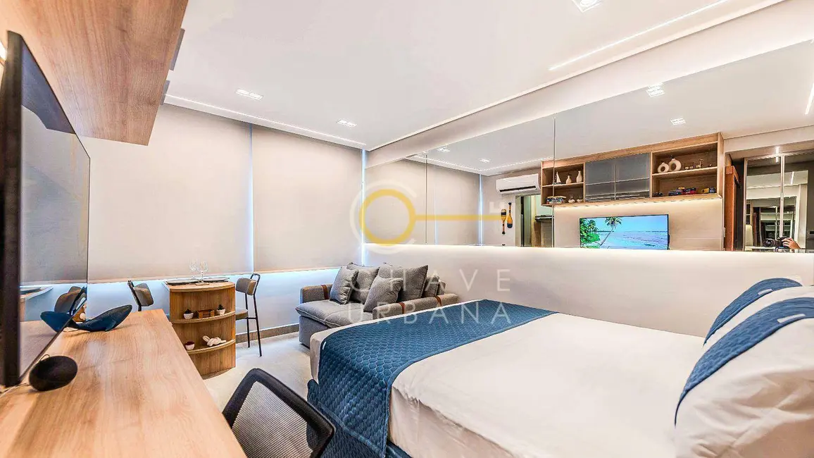 Foto 2 de Kitnet com 1 quarto à venda e para alugar, 31m2 em Embaré, Santos - SP