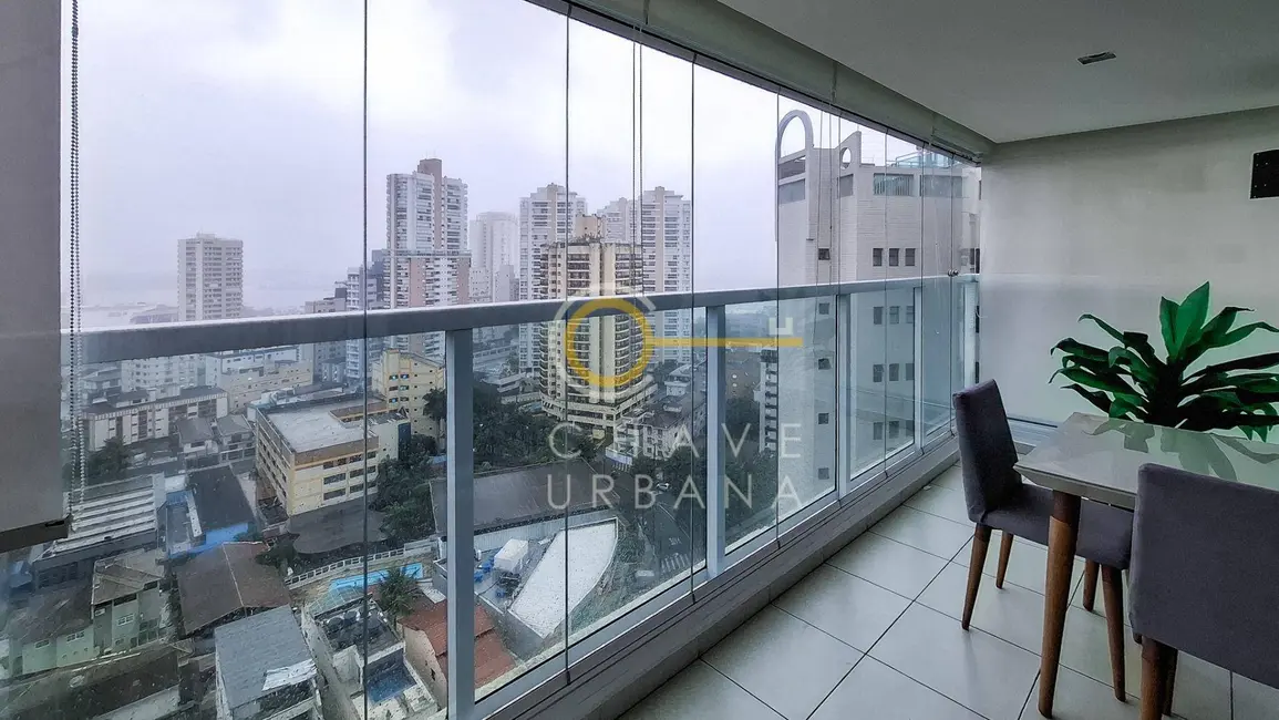 Foto 1 de Apartamento com 1 quarto para alugar, 49m2 em Ponta da Praia, Santos - SP
