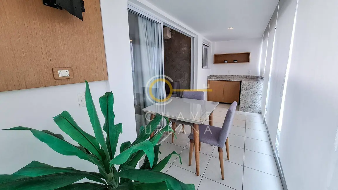 Foto 4 de Apartamento com 1 quarto para alugar, 49m2 em Ponta da Praia, Santos - SP