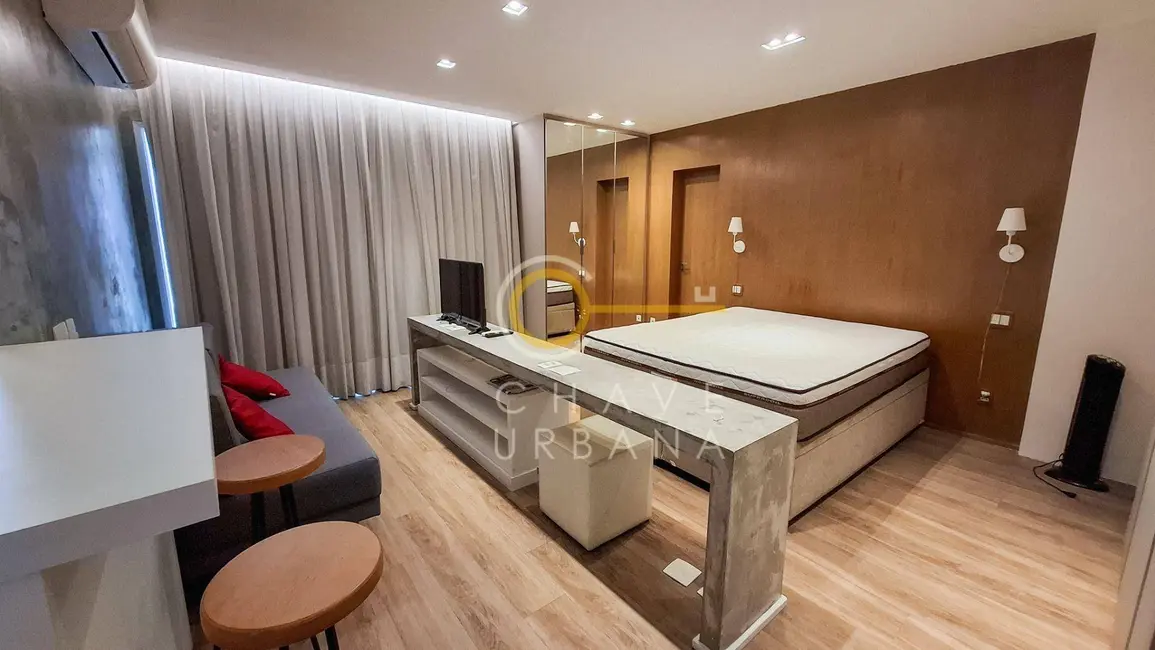 Foto 6 de Apartamento com 1 quarto para alugar, 49m2 em Ponta da Praia, Santos - SP