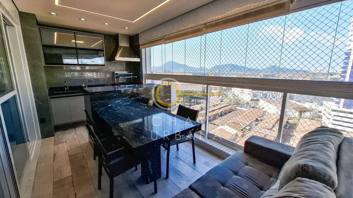 Foto 6 de Apartamento com 3 quartos para alugar, 111m2 em Ponta da Praia, Santos - SP