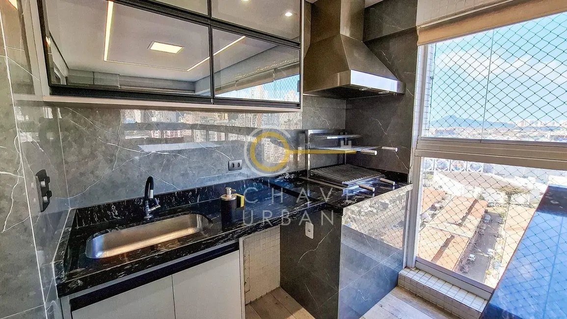 Foto 3 de Apartamento com 3 quartos para alugar, 111m2 em Ponta da Praia, Santos - SP