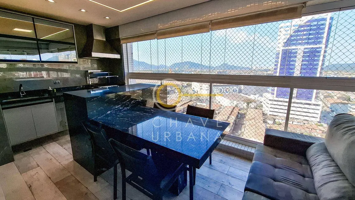 Foto 4 de Apartamento com 3 quartos para alugar, 111m2 em Ponta da Praia, Santos - SP