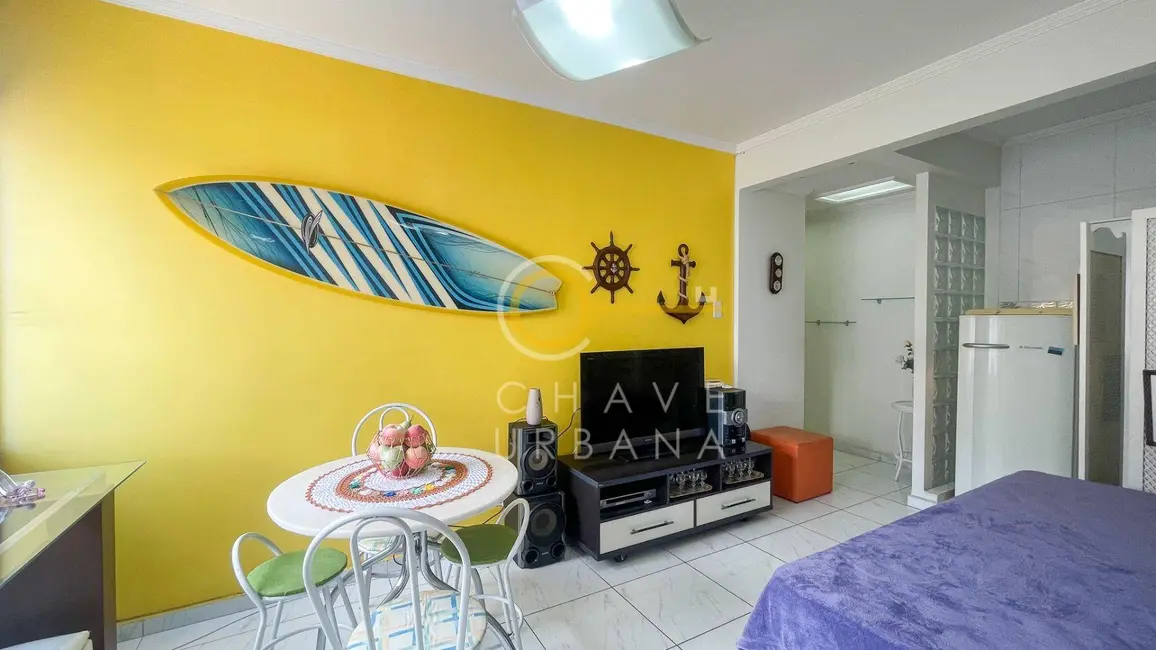 Foto 3 de Apartamento com 1 quarto à venda, 37m2 em Embaré, Santos - SP