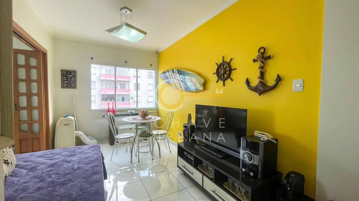 Foto 4 de Apartamento com 1 quarto à venda, 37m2 em Embaré, Santos - SP