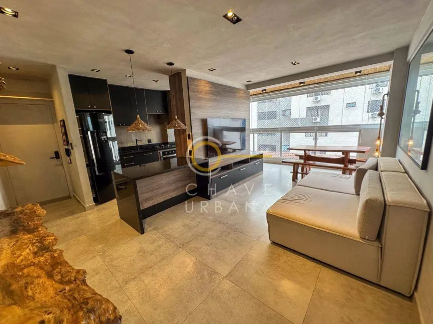 Foto 1 de Apartamento com 1 quarto à venda, 60m2 em Ponta da Praia, Santos - SP