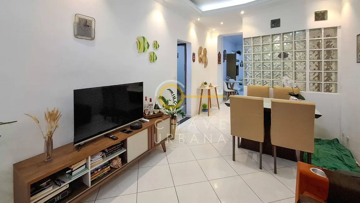 Foto 2 de Apartamento com 2 quartos à venda, 77m2 em Embaré, Santos - SP