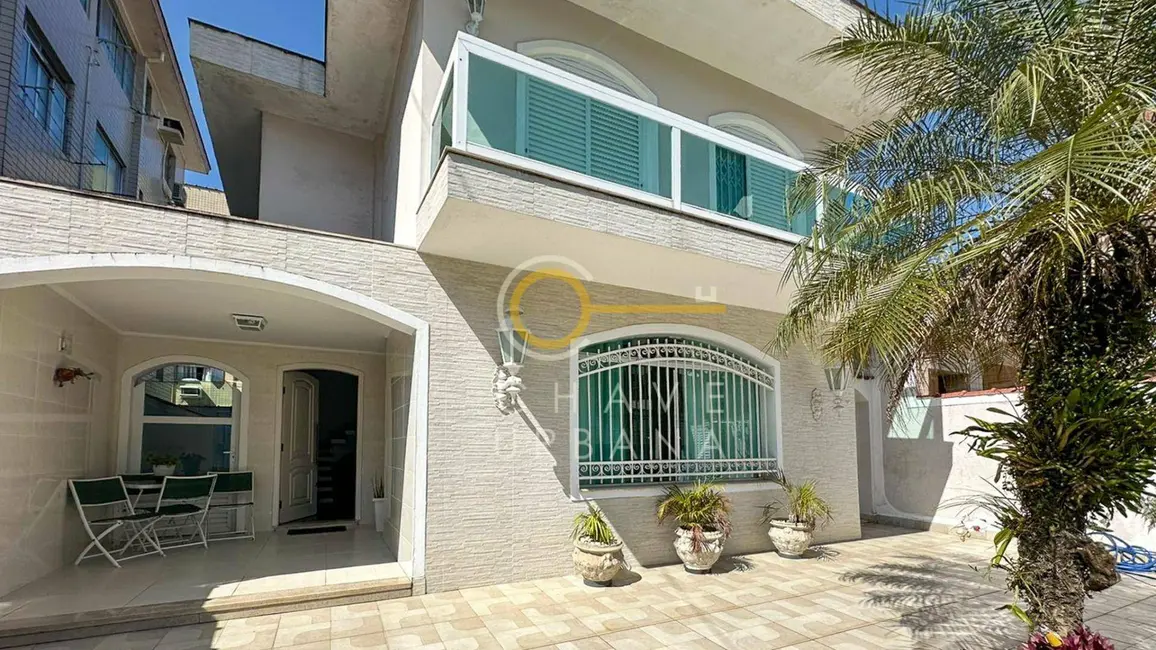 Foto 1 de Sobrado com 3 quartos à venda, 200m2 em Aparecida, Santos - SP