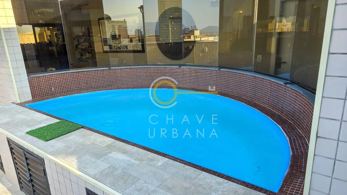 Foto 3 de Cobertura com 3 quartos à venda, 380m2 em Embaré, Santos - SP