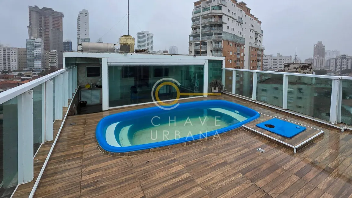 Foto 6 de Cobertura com 3 quartos à venda, 274m2 em Ponta da Praia, Santos - SP