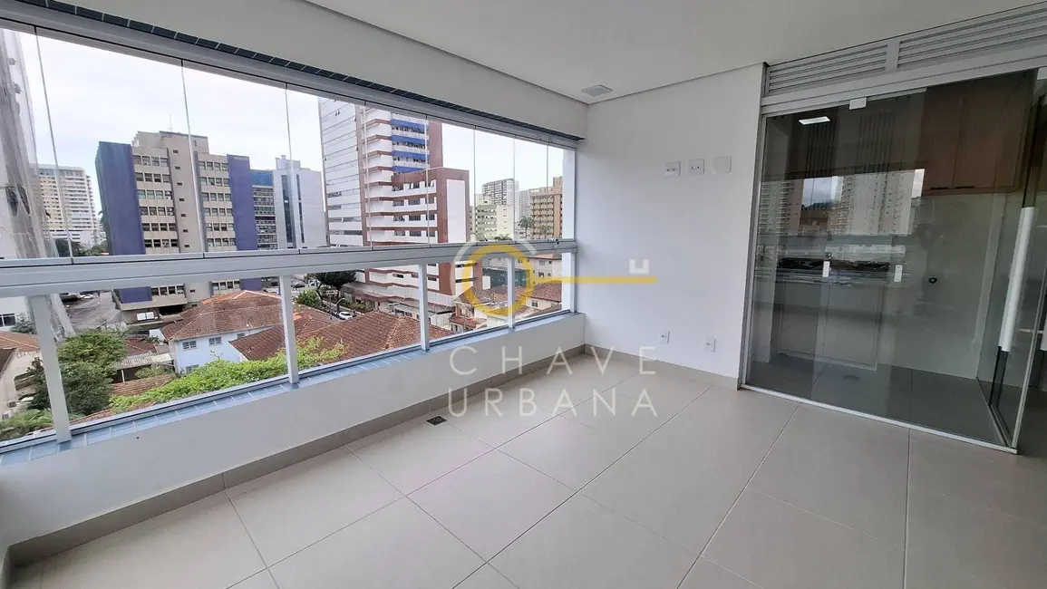 Apartamento com 2 quartos para alugar, 123m2 em Campo Grande, Santos - SP - imagem 4 Foto 4 de Apartamento com 2 quartos para alugar, 123m2 em Campo Grande, Santos - SP