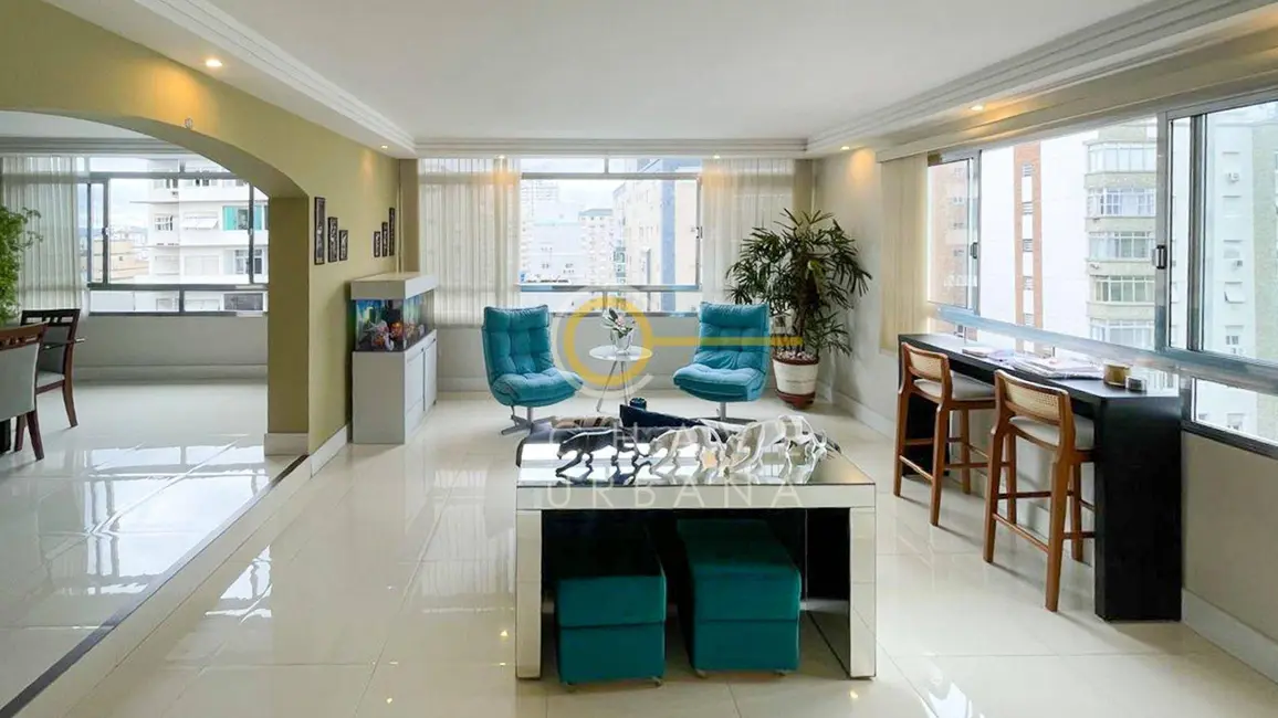 Foto 7 de Apartamento com 4 quartos à venda, 233m2 em Boqueirão, Santos - SP