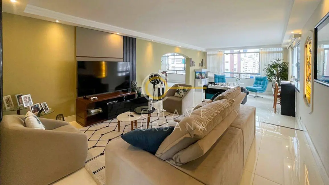 Foto 5 de Apartamento com 4 quartos à venda, 233m2 em Boqueirão, Santos - SP