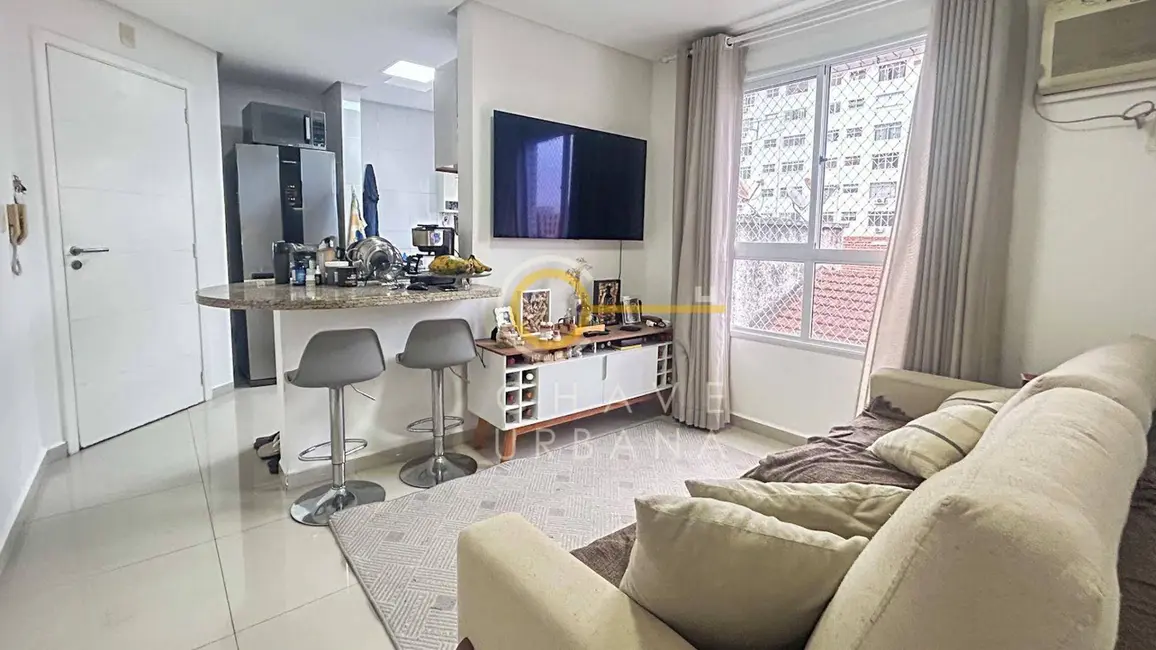 Foto 9 de Apartamento com 1 quarto à venda, 37m2 em Boqueirão, Santos - SP