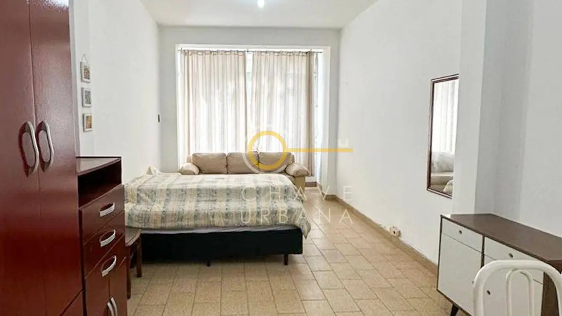 Foto 1 de Apartamento com 1 quarto à venda, 38m2 em Boqueirão, Santos - SP