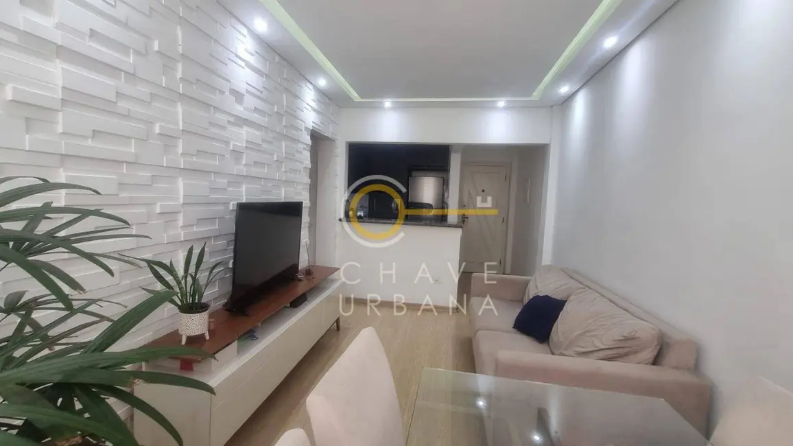 Foto 1 de Apartamento com 1 quarto à venda, 53m2 em Marapé, Santos - SP