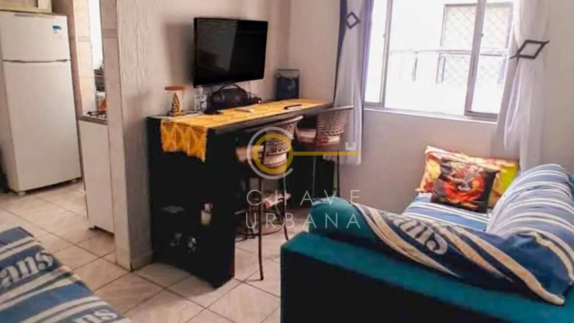 Foto 1 de Apartamento com 1 quarto à venda, 50m2 em Aviação, Praia Grande - SP