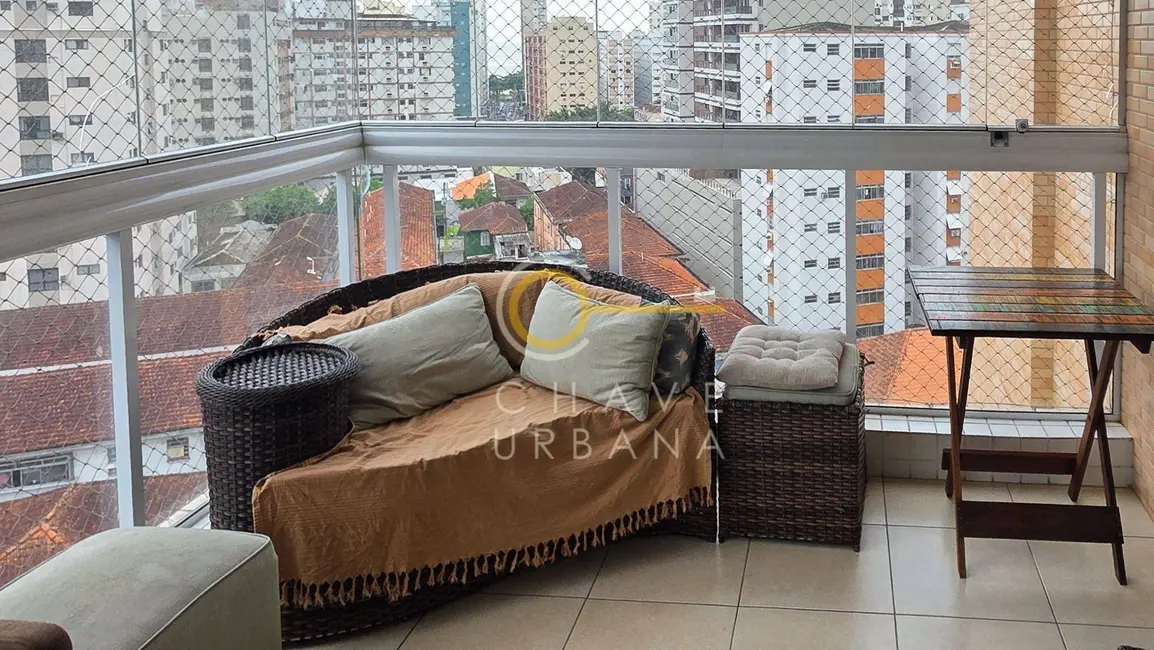 Foto 4 de Apartamento com 3 quartos à venda, 138m2 em Gonzaga, Santos - SP