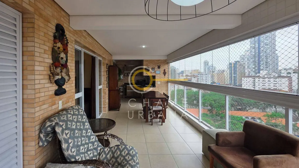 Foto 3 de Apartamento com 3 quartos à venda, 138m2 em Gonzaga, Santos - SP