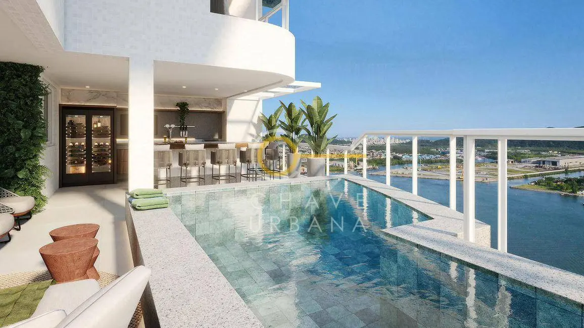 Foto 1 de Apartamento com 4 quartos à venda, 300m2 em Ponta da Praia, Santos - SP