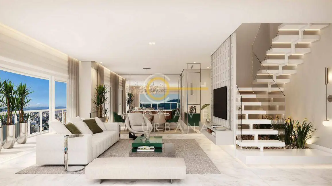 Foto 5 de Apartamento com 4 quartos à venda, 300m2 em Ponta da Praia, Santos - SP