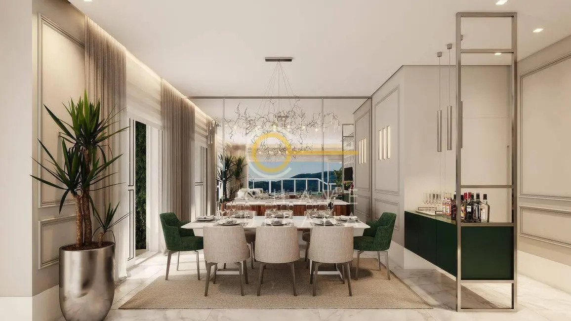 Foto 3 de Apartamento com 4 quartos à venda, 300m2 em Ponta da Praia, Santos - SP