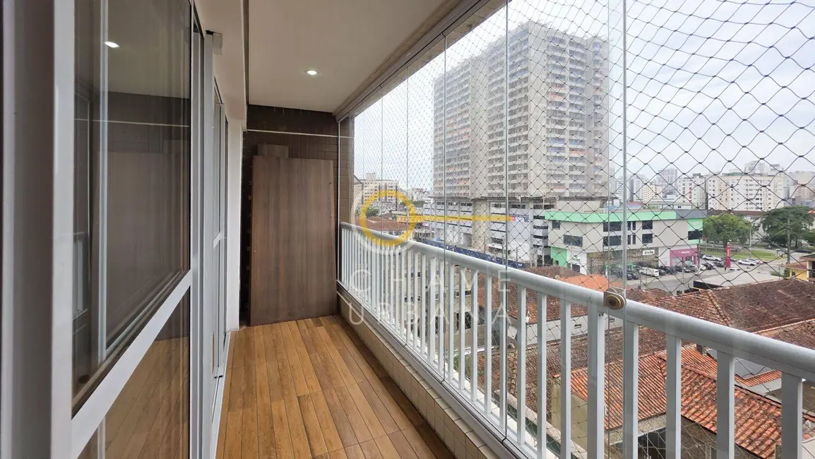 Foto 2 de Apartamento com 2 quartos à venda e para alugar, 69m2 em Encruzilhada, Santos - SP