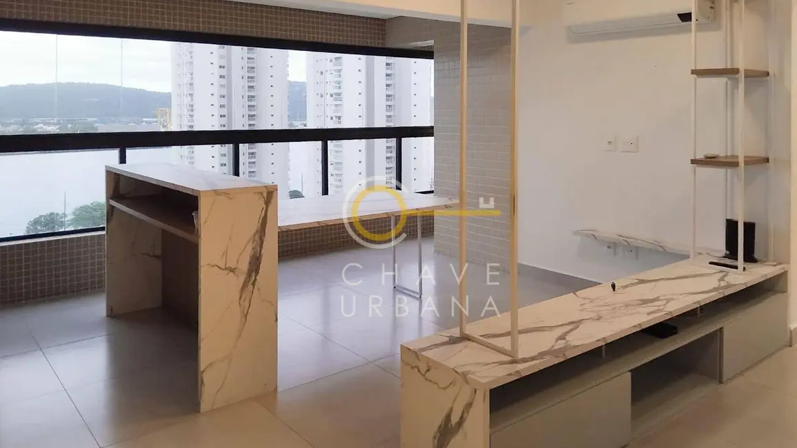 Foto 9 de Apartamento com 2 quartos para alugar, 65m2 em Ponta da Praia, Santos - SP