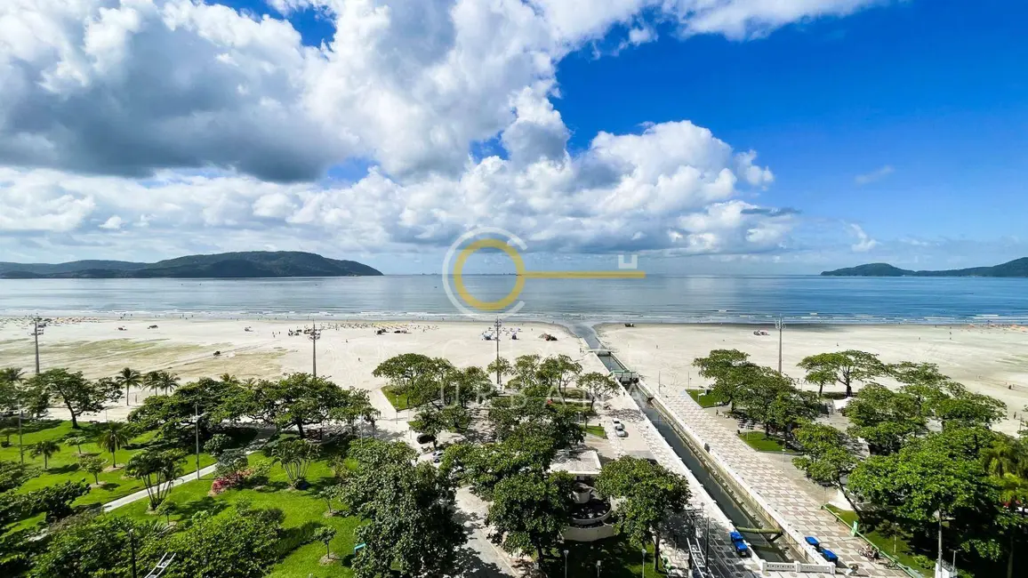 Foto 1 de Apartamento com 3 quartos para alugar, 144m2 em Gonzaga, Santos - SP