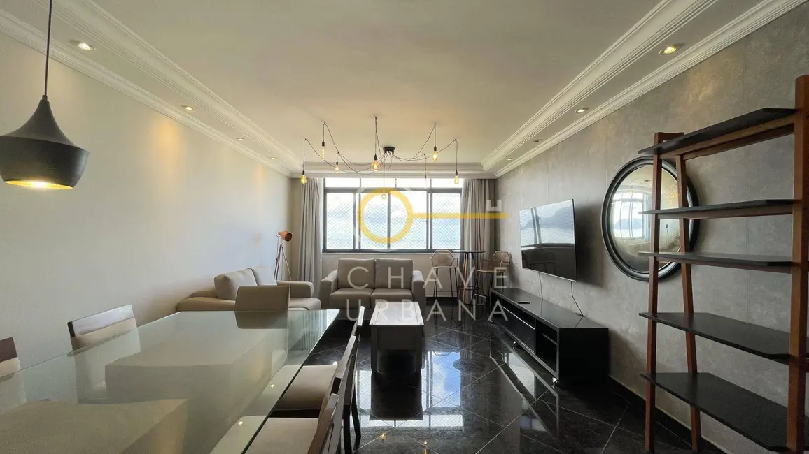 Foto 2 de Apartamento com 3 quartos para alugar, 144m2 em Gonzaga, Santos - SP
