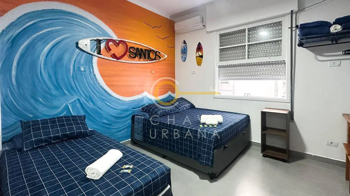 Foto 2 de Kitnet à venda, 26m2 em Embaré, Santos - SP