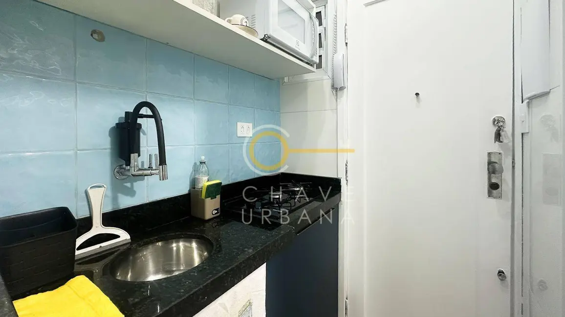 Foto 5 de Kitnet à venda, 26m2 em Embaré, Santos - SP