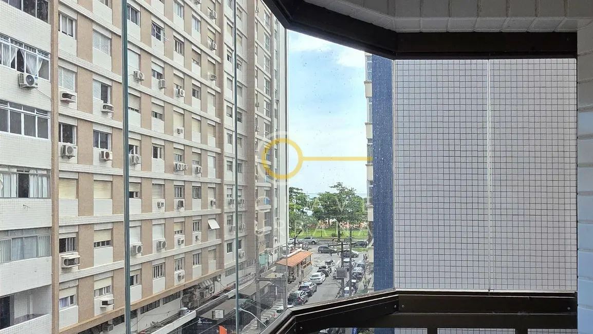 Apartamento com 3 quartos para alugar, 155m2 em Aparecida, Santos - SP - imagem 1 Foto 1 de Apartamento com 3 quartos para alugar, 155m2 em Aparecida, Santos - SP