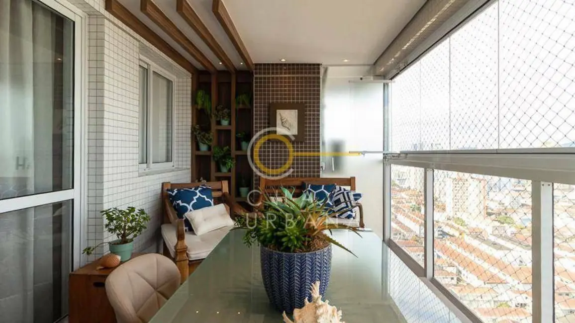 Foto 6 de Apartamento com 4 quartos à venda, 131m2 em Embaré, Santos - SP