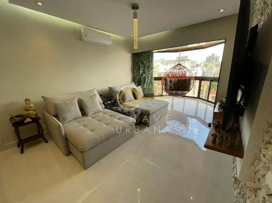 Foto 2 de Cobertura com 4 quartos à venda e para alugar, 187m2 em Aparecida, Santos - SP