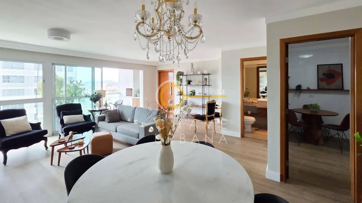 Foto 1 de Apartamento com 3 quartos para alugar, 170m2 em Embaré, Santos - SP