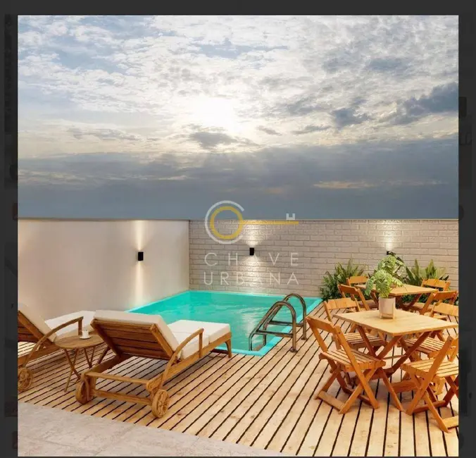 Foto 3 de Apartamento com 2 quartos à venda, 45m2 em Macuco, Santos - SP