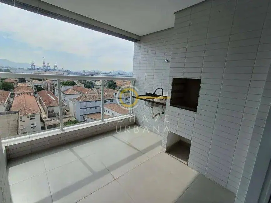 Foto 2 de Apartamento com 2 quartos à venda, 77m2 em Aparecida, Santos - SP