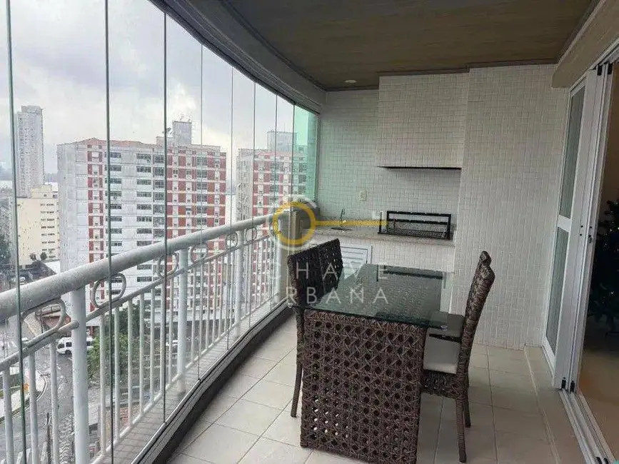 Foto 1 de Apartamento com 3 quartos à venda, 199m2 em Ponta da Praia, Santos - SP