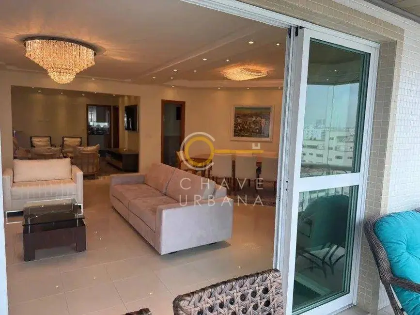 Foto 3 de Apartamento com 3 quartos à venda, 199m2 em Ponta da Praia, Santos - SP