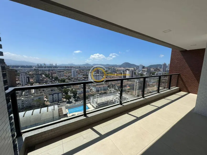 Foto 1 de Apartamento com 3 quartos à venda, 120m2 em Aparecida, Santos - SP