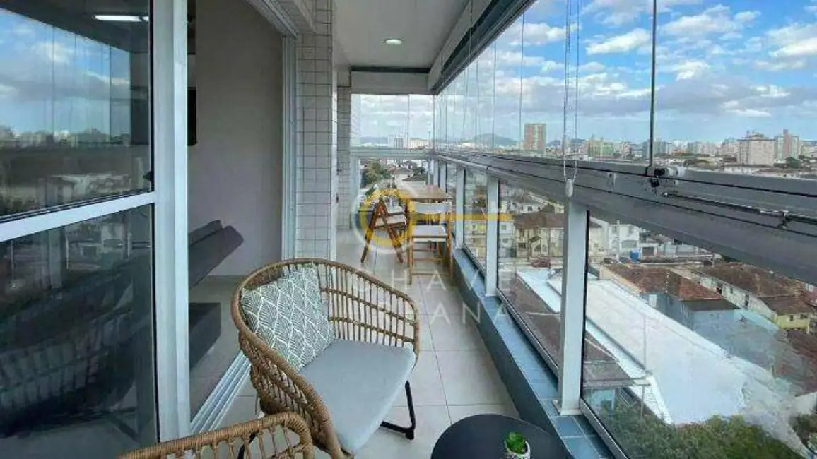 Foto 2 de Apartamento com 1 quarto à venda, 65m2 em Boqueirão, Santos - SP