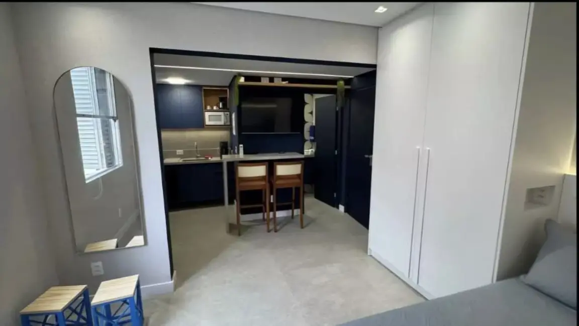 Foto 1 de Kitnet com 1 quarto à venda, 28m2 em José Menino, Santos - SP