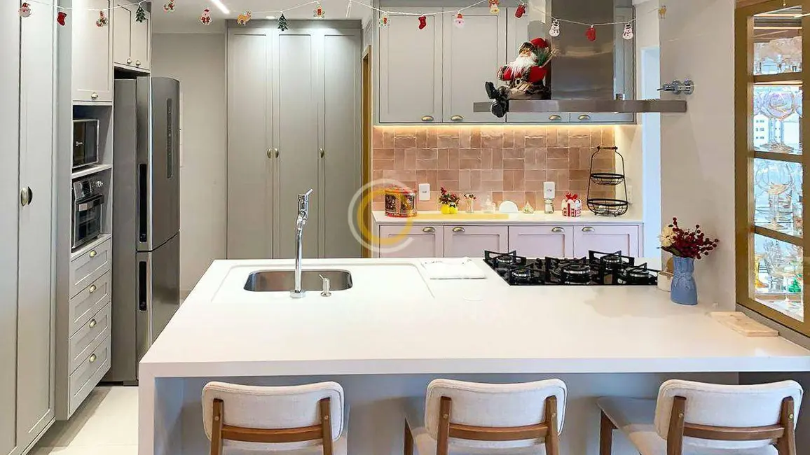 Foto 3 de Apartamento com 3 quartos à venda, 100m2 em Gonzaga, Santos - SP